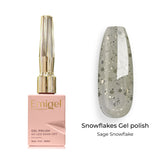 Emigel - Snowflakes Gel Polish - SAGE SNOWFLAKE - 012